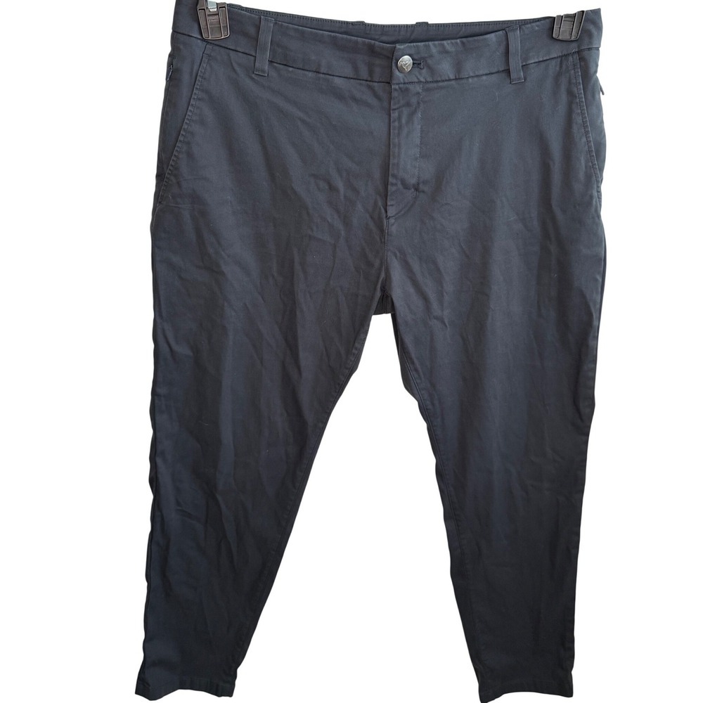 Birddogs Navy Lined Performance Chino Pants 34x30 Golf Career Wear Fast Shipping